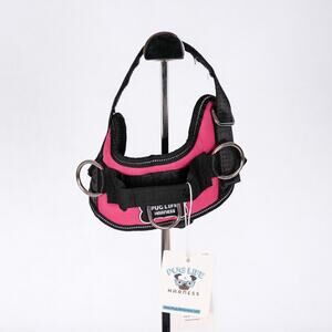 JoyRide Formerly PugLife Pink & Black Dog Harness Size X-SMALL XS Fits 5-9 lbs